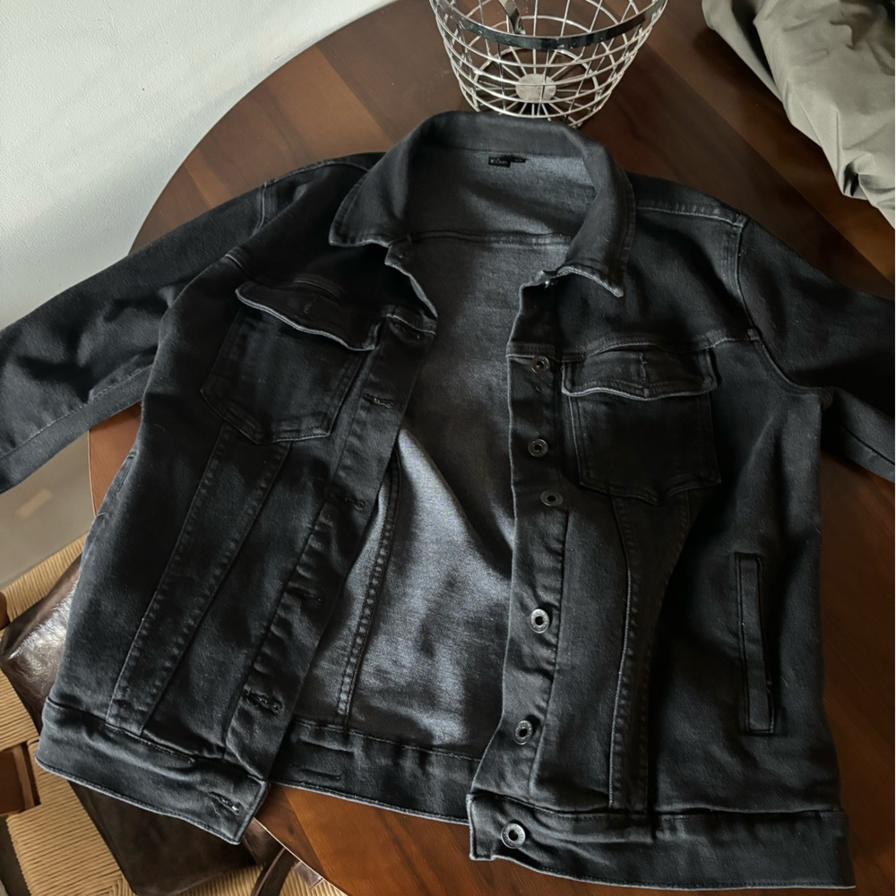 Denim black jacket from simons